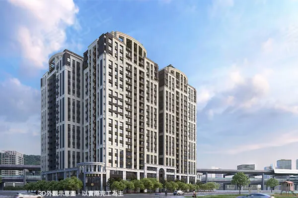 百達莊園建案主視覺
