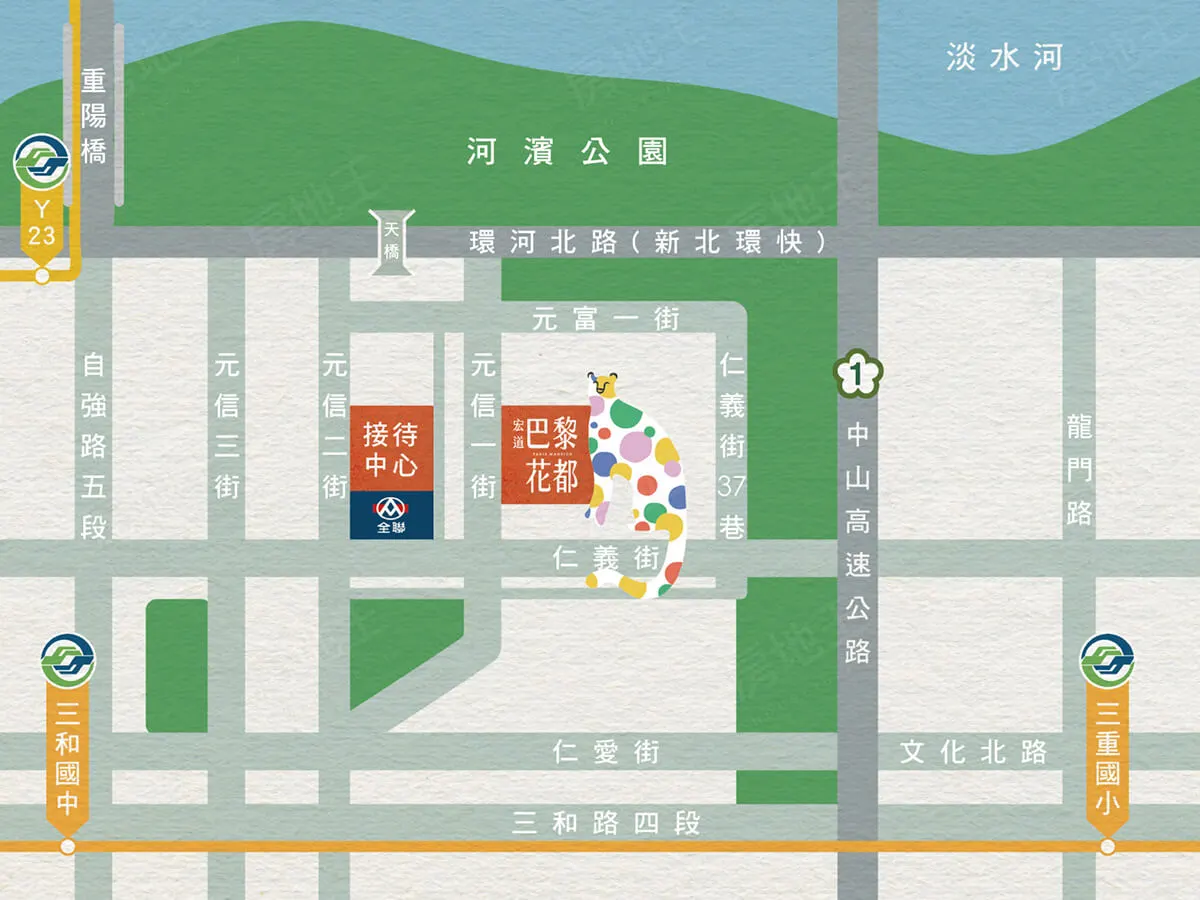 宏道巴黎花都建案圖輯 2