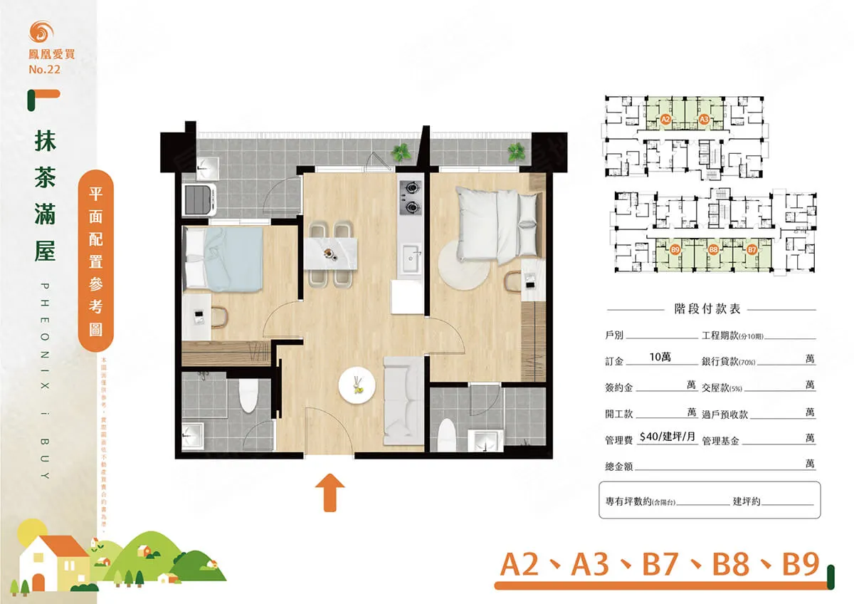 鳳凰愛買22期-抹茶滿屋建案圖輯 3