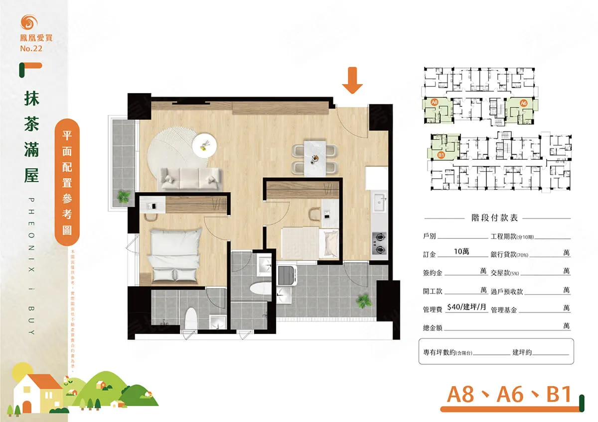 鳳凰愛買22期-抹茶滿屋建案圖輯 5