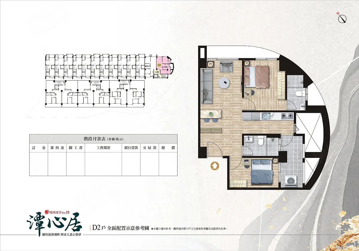 鳳凰愛買 15期 潭心居-華廈區建案圖輯 3